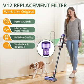 Foto 7 | Foto 7 | Repuestos De Filtro Para Aspiradora Dyson V12 Detect Slim, Paquete De 4 - Venta Internacional.