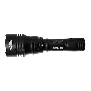 Foto 1 | Foto 1 | Kit Linterna Wallis color Negro de Luz Led Recargable con 3 Niveles de Intensidad