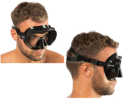 Foto 3 | Foto 3 | Visor Cressi Frameless F1 color Negro Unitalla