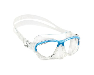 Foto 1 | Foto 1 | Visor Goggle Cressi Moon para Snorkeling Talla 7-15 años Color Transparente/Azul