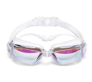 Foto 1 | Foto 1 | Kit de Gafas de Natación 5 en 1 Malubero color Blanco con Protección Uv y Recubrimiento