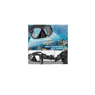 Foto 2 | Foto 2 | Gafas de Buceo Templado de Snorkel Anti Niebla Eo Safe Imports Esi-8479 color Negro