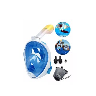 Foto 2 | Foto 2 | Mascara Snorkel 180º Rango De Visión Lentes Antiniebla S/m Eo Safe Imports Esi-8478 Azul