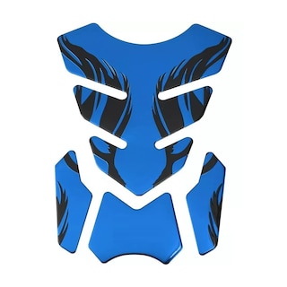 Foto 1 | Foto 1 | Calcomanias Motos 3D Protector de Cubre Tanque Eo Safe Imports Esi-8983 Azul