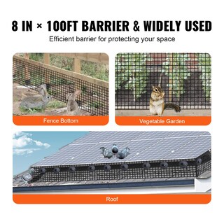 Foto 7 | Foto 7 | Panel Solar Protector Para Pájaros Vevor De 20 Cm X 30 M Con Sujetadores - Venta Internacional.