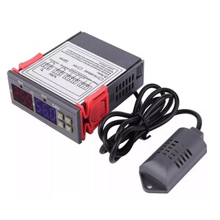 Foto 1 | Foto 1 | Control De Temperatura Y Humedad Eo Safe Imports Esi-16140 Negro