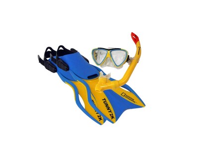 Foto 1 | Foto 1 | Kit Snorkel Kids National Geographic Tunny 2k 3328 Multicolor Talla 19-22