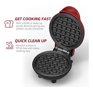 Foto 7 | Foto 7 | Máquina Para Hornear Tartas Mini Make Waffle 350w 110-220v - Venta Internacional.