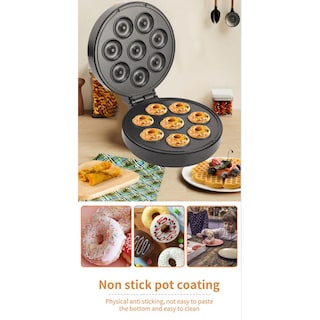 Foto 6 | Foto 6 | Máquina Para Hacer Tartas Donut Home, 4 Ranuras, 110 V/220 V - Venta Internacional.
