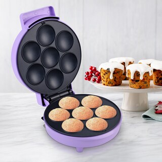 Foto 8 | Foto 8 | Máquina De Mini Cupcakes Sweet+ Masterchef By Hukën MK-CCM-7P Color Lila 7 Cupcakes