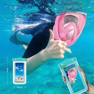 Foto 4 | Foto 4 | Máscara de Snorkel Generac Rosa con Accesorios