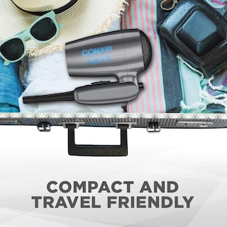 Foto 6 | Foto 6 | Secador de Pelo con Asa Plegable Conair 1875 Watt Compact Dual Voltage Travel - Venta Internacional