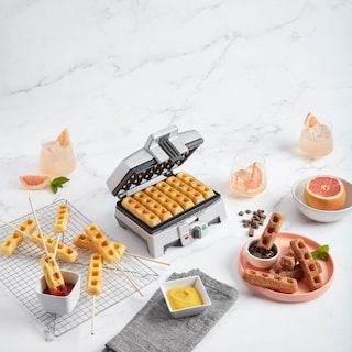 Foto 4 | Foto 4 | Máquina Para Hacer Gofres Cuisinart Waf-st6 Hornea 6 Barras De 11 Cm - Venta Internacional.