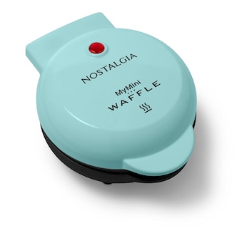 Foto 1 | Foto 1 | Máquina Para Hacer Gofres Nostalgia Mymini Personal Electric De 5 Pulgadas, Color Aguamarina - Venta Internacional.