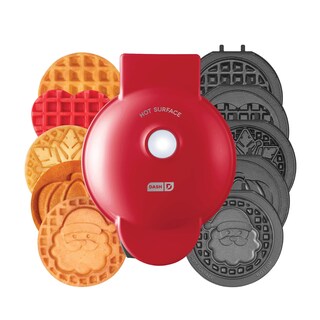 Foto 1 | Foto 1 | Minisistema Dash Holiday Multimaker Para Hacer Gofres Con 6 Platos - Venta Internacional.