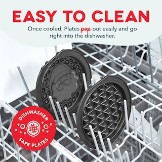 Foto 5 | Foto 5 | Minisistema Dash Holiday Multimaker Para Hacer Gofres Con 6 Platos - Venta Internacional.