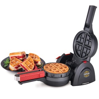 Foto 1 | Foto 1 | Máquina Para Hacer Gofres Rellenas Presto 03512, Color Negro Belga - Venta Internacional.