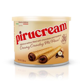 Foto 1 | Foto 1 | Pirucream De Obleas Enrolladas Con Chocolate Y Avellanas, 300 G, 1 Paquete - Venta Internacional.