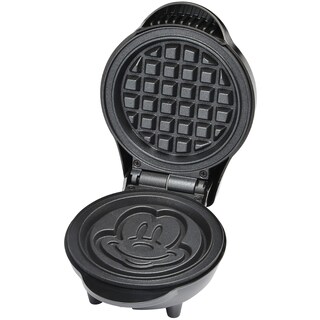 Foto 3 | Foto 3 | Platos Antiadherentes Para Hacer Gofres Con Diseño De Mickey Mouse De Disney, 10 Cm Y 600 W - Venta Internacional.