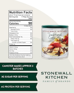 Foto 3 | Foto 3 | Mezcla Para Crepes Stonewall Kitchen Traditional 473 Ml - Venta Internacional.