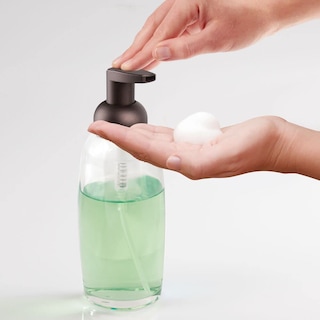 Foto 5 | Foto 5 | Dispensador De Jabón Espumoso Para Manos Mdesign Vidrio Recargable Paquete De 2 - Venta Internacional.