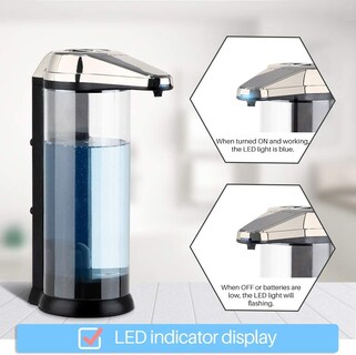 Foto 5 | Foto 5 | Dispensador Automático De Jabón Líquido Secura 500 Ml Touchless - Venta Internacional.