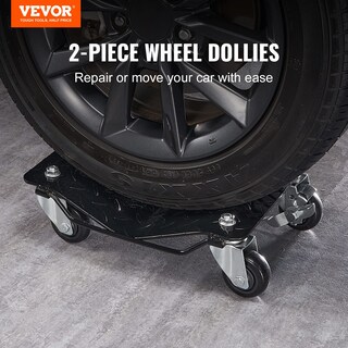 Foto 2 | Foto 2 | Juego De 2 Muñecos Wheel Dolly Vevor Para Mudanzas De Coche De 3000 Libras - Venta Internacional.