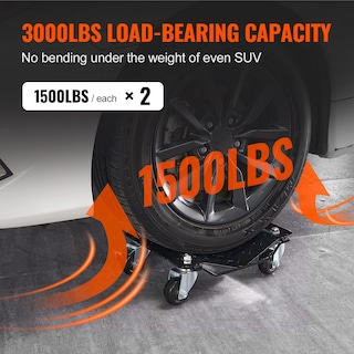 Foto 3 | Foto 3 | Juego De 2 Muñecos Wheel Dolly Vevor Para Mudanzas De Coche De 3000 Libras - Venta Internacional.