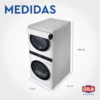 Foto 5 | Foto 5 | Funda para Torre de Lavado con Cierre Gila Impermeable Blanca