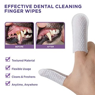 Foto 4 | Foto 4 | Toallitas Limpiadoras De Dientes Para Perros Y Gatos, 50 Unidades - Venta Internacional.