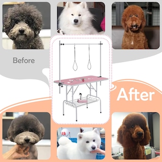 Foto 2 | Foto 2 | Mesa De Aseo Para Mascotas Yaheetech De 46 Pulgadas Para Perros Grandes, Ajustable - Venta Internacional.