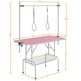 Foto 3 | Foto 3 | Mesa De Aseo Para Mascotas Yaheetech De 46 Pulgadas Para Perros Grandes, Ajustable - Venta Internacional.