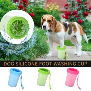 Foto 2 | Foto 2 | Vaso De Limpieza De Patas De Perro Huoguo, Portátil, Para Exteriores, Color Liso - Venta Internacional.