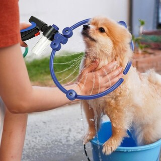 Foto 4 | Foto 4 | Arandela Plegable Para Perros Con Rociador De Agua De 360 Grados Para Mascotas Huoguo - Venta Internacional.