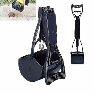 Foto 1 | Foto 1 | Recogedor De Inodoro Para Mascotas Con Mango Largo, Diseño De Jaula Para Pájaros, Color Negro - Venta Internacional.