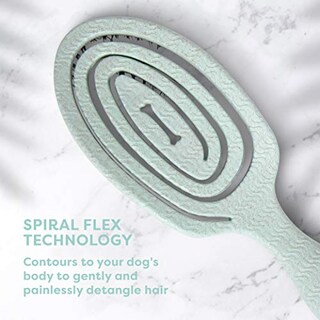 Foto 7 | Foto 7 | Cepillo Para Perros Biosilk Ecológico Con Cerdas De Pelo De Jabalí, Color Verde Menta - Venta Internacional.