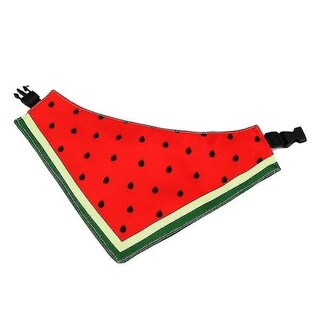 Foto 1 | Foto 1 | Bufanda Para Perro, Toalla De Saliva Impermeable, Estampado De Sandía, S - Venta Internacional.