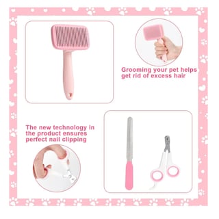 Foto 3 | Foto 3 | Kit 10 Pz De Aseo Macotas Belug  Rosa Blanco