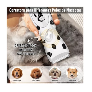 Foto 2 | Foto 2 | Máquina Rasuradora para Mascota Eo Safe Imports ESI-8402-1 Blanco 5 Piezas
