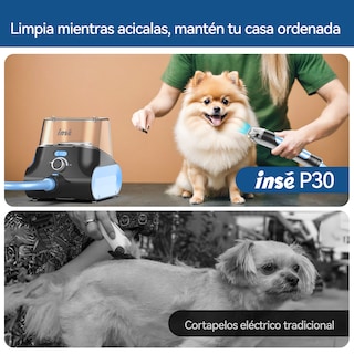 Foto 5 | Foto 5 | Aspiradora y Rasuradora Inse P30 para Mascotas