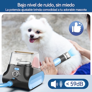Foto 6 | Foto 6 | Aspiradora y Rasuradora Inse P30 para Mascotas