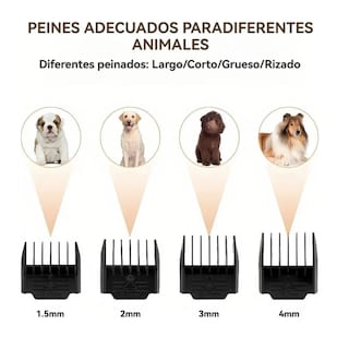 Foto 3 | Foto 3 | Maquina Para Cortar Pelo De Perros Y Gatos Belug Beige