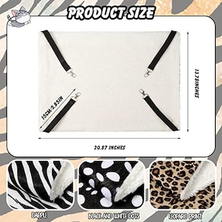 Foto 2 | Foto 2 | Hamaca Bbto De Felpa Suave Reversible Para Gatos, Perros Y Hurones - Venta Internacional.