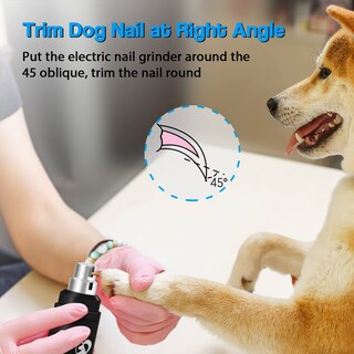 Foto 7 | Foto 7 | Molinillo De Uñas Para Perros Casfuy Upgrade Professional Electric Black - Venta Internacional.