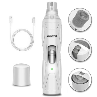Foto 1 | Foto 1 | Amoladora De Uñas Para Mascotas Wwvvpet Con Luz Led, 2 Cabezales De Pulido - Venta Internacional.