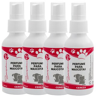 Foto 1 | Foto 1 | Spray Aroma Cereza Natural Mascotas Zoohugs Mxzsc-004 4 Piezass Botella Con Atomizador Color Blanco