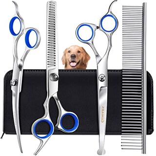 Foto 1 | Foto 1 | Kit De Tijeras De Peluquería Canina Gimars Professional 4cr Stainless - Venta Internacional.