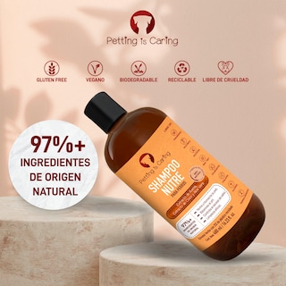 Foto 3 | Foto 3 | Shampoo Nutre para Mascotas Petting Is Caring 480 ml