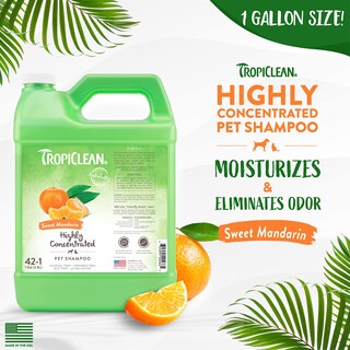 Foto 2 | Foto 2 | Champú Tropiclean Sweet Mandarin High Concentrate 3,78 L Para Mascotas - Venta Internacional.