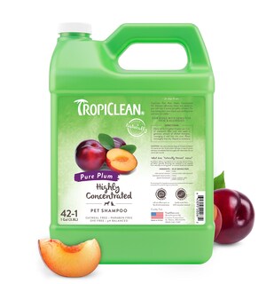 Foto 1 | Foto 1 | Champú Tropiclean Pure Plum High Concentrate 3.78 L Para Mascotas - Venta Internacional.